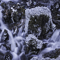 Buy canvas prints of Water and ice by Hans Franchesco