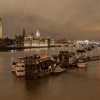 Buy canvas prints of On the Thames by henry harrison