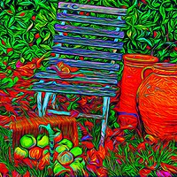 Buy canvas prints of Fallen Apples by henry harrison