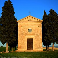 Buy canvas prints of Tuscany Chapel Italy by henry harrison