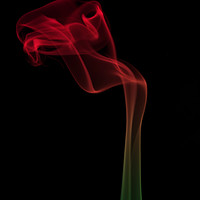 Buy canvas prints of Abstract smoke flower by Sonia Packer
