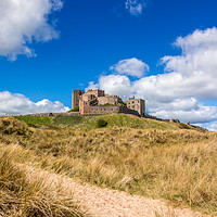Buy canvas prints of Bamburgh Castle, Northumberland by Colin Morgan