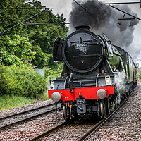 Buy canvas prints of Flying Scotsman Steam Train 60103 by Colin Morgan