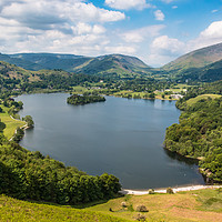 Buy canvas prints of Grasmere from Loughrigg Fell by Colin Morgan