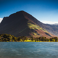 Buy canvas prints of Buttermere Pines and Fleetwith Pike, Buttermere by Colin Morgan