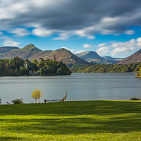 Buy canvas prints of Derwent Water and Catbells View by Colin Morgan