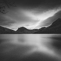 Buy canvas prints of Buttermere with Fleetwith Pike at the far end by Colin Morgan