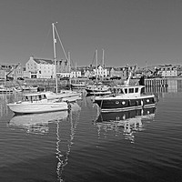 Buy canvas prints of Harbour Mono by Eric Watson