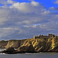 Buy canvas prints of DUNNOTTAR CASTLE  by Eric Watson