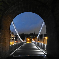 Buy canvas prints of  Wellington Bridge Aberdeen  by ian jackson