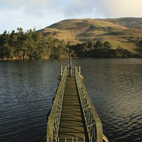 Buy canvas prints of  Glencorse Reservoir by Gary Collins
