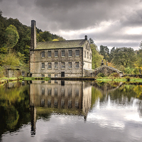 Buy canvas prints of  Gibson Mill by Michael Houghton