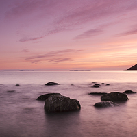 Buy canvas prints of  Lochbuie Sunset by Michael Houghton