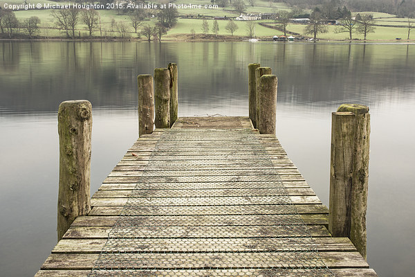 Waterhead Jetty, Coniston  Picture Board by Michael Houghton