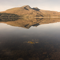 Buy canvas prints of  Ben More Isle of Mull by Michael Houghton
