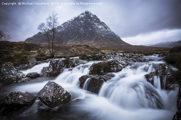 Buchaille Etive Mor Picture Board by Michael Houghton