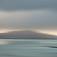 Buy canvas prints of Taransay Bay at dusk by Michael Houghton