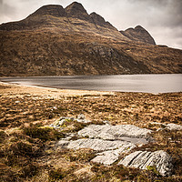 Buy canvas prints of Suilven from the east by Michael Houghton