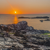 Buy canvas prints of Godrevy Rocks by Andy Evans