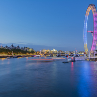 Buy canvas prints of London Eye by Andy Evans