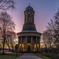Buy canvas prints of  Saltaire United Reformed Church by John Sargent