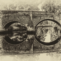 Buy canvas prints of  Medieval Bridge by Brian Lake