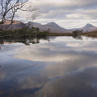 Buy canvas prints of  Reflections across the Loch by Graham Light