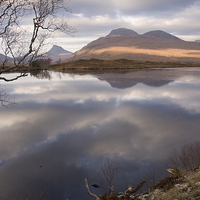 Buy canvas prints of Reflections across the Loch by Graham Light