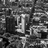 Buy canvas prints of Flatiron Building 5th Avenue New York by Graham Light