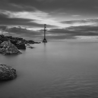 Buy canvas prints of  New Brighton Seascape by Jim Moody