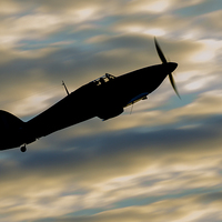 Buy canvas prints of  Hurricane at Dusk by Barrie May