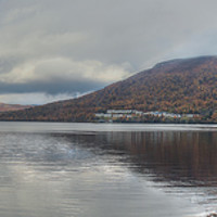 Buy canvas prints of Loch Rannoch in Autumn by Gordon Stein