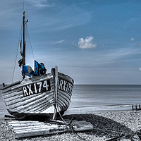 Buy canvas prints of Hastings Blue by Gordon Stein