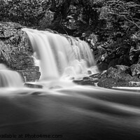 Buy canvas prints of The Thundering Beauty Of Water Arc Foss by Richard Burdon