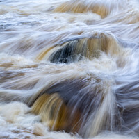 Buy canvas prints of The Power Of The Falls by Richard Burdon