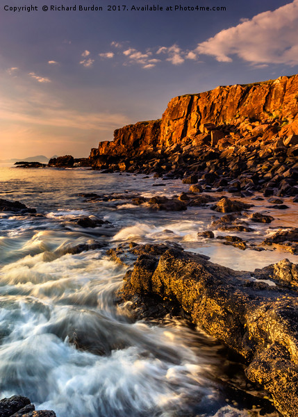 Langamull Headland, Isle of Mull Picture Board by Richard Burdon