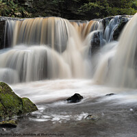Buy canvas prints of Nelly Ayre Foss in Spate by Richard Burdon
