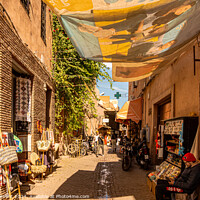 Buy canvas prints of Marrakech Medina by Tony Clement