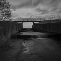 Buy canvas prints of  Wier by Tony Clement