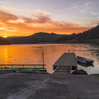 Buy canvas prints of  Ladybower by Tony Clement