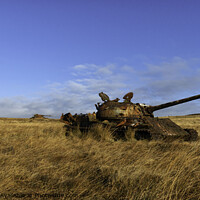 Buy canvas prints of Tank Practice by mark dodd