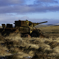 Buy canvas prints of British Tank by mark dodd