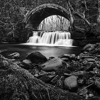 Buy canvas prints of  waterfall by mark dodd
