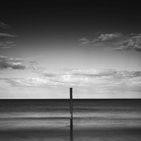 Buy canvas prints of Alone in the sea  by mark dodd