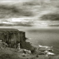 Buy canvas prints of Cliff Top View, Dunnet Head, Scotland by Reg Atkinson