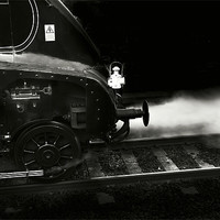 Buy canvas prints of Snorting Steam by Reg Atkinson
