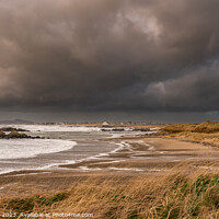 Buy canvas prints of Rough weather off the Isle of Anglesey North Wales by Gail Johnson