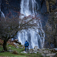Buy canvas prints of Aber Falls  by Gail Johnson