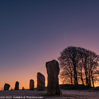 Buy canvas prints of Avebury Stone Circle Neolithic and Bronze Age ceremonial site at by Gail Johnson