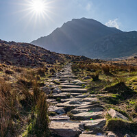 Buy canvas prints of Views around the Devils Kitchen, Snowdonia National Park , North by Gail Johnson